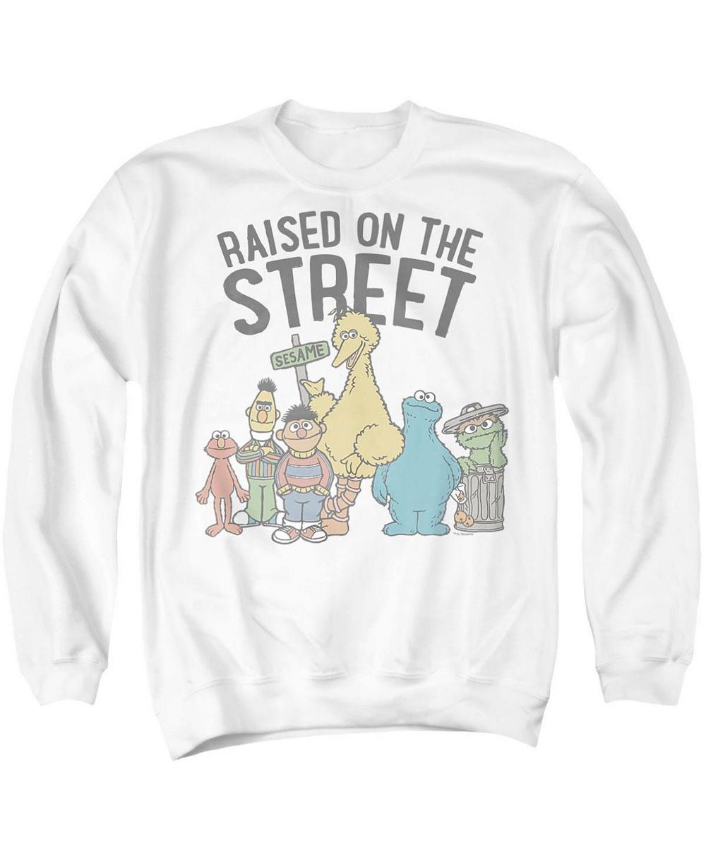 Мужская футболка Sesame Street с длинным рукавом и графическим принтом The In My Hood