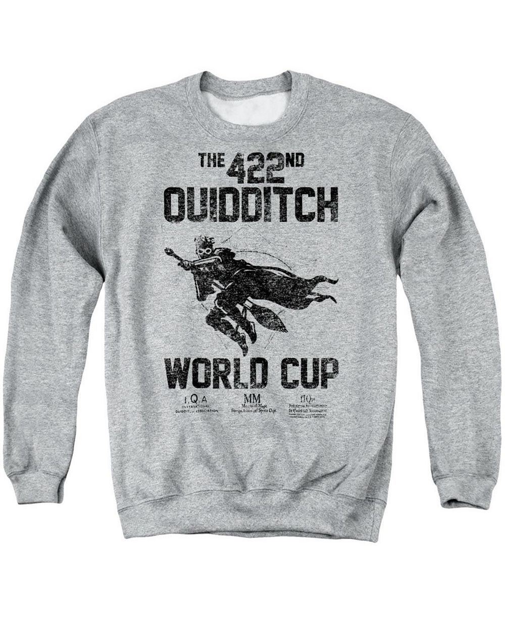 Harry Potter Men's Big & Tall Quidditch World Cup Graphic-Crewneck Sweatshirt
