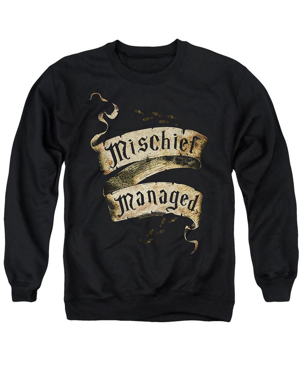 Harry Potter Men's Mischief Managed Crewneck Sweatshirt