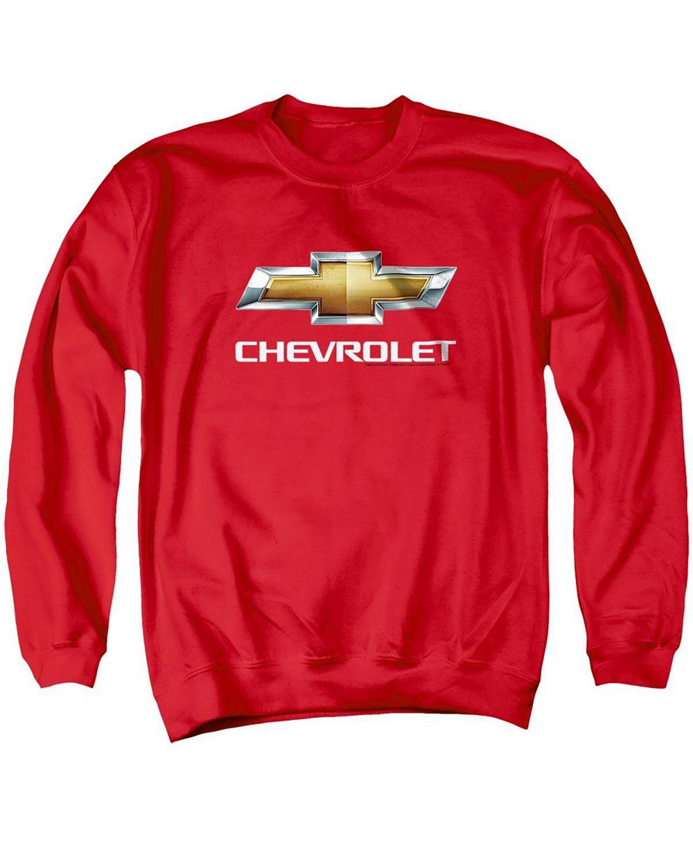Мужской свитшот Corvette с длинным рукавом и круглым вырезом, принт Chevrolet Chevy Bowtie