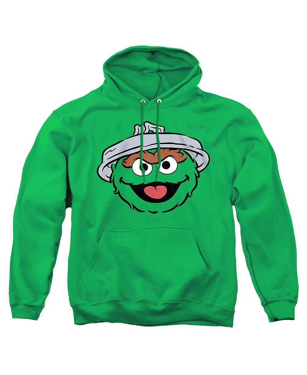 Мужской худи с полным принтом oscar the grouch от sesame street