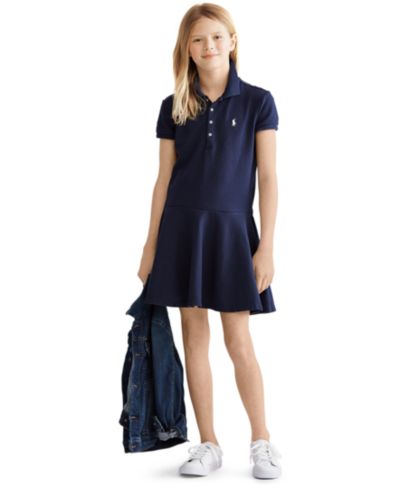 Polo Ralph Lauren Детское хлопковое поло с коротким рукавом, 7-16