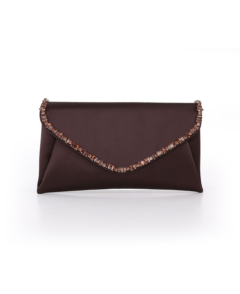 Женский клатч Jewel Badgley Mischka Mika Mix Crystal Neckline Envelope