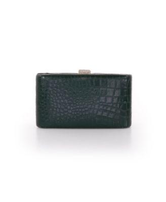 Женский клатч Jewel Badgley Mischka Lula из кожи с тиснением croc