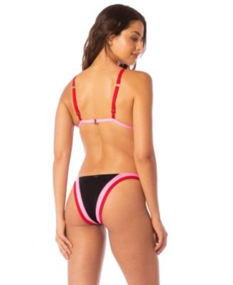 Maaji Women's Trinity High-Rise Cheeky Bikini Bottom