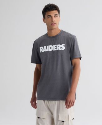 Мужская футболка Fanatics Charcoal Las Vegas Raiders Clutch