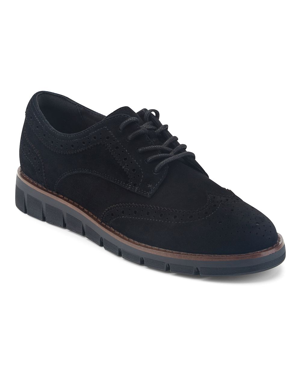 Easy Spirit Women's Veanna eFlex Lace-Up Wingtip Oxfords