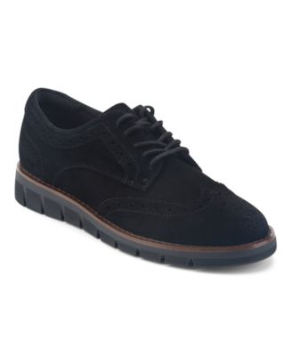 Easy Spirit Women's Veanna eFlex Lace-Up Wingtip Oxfords