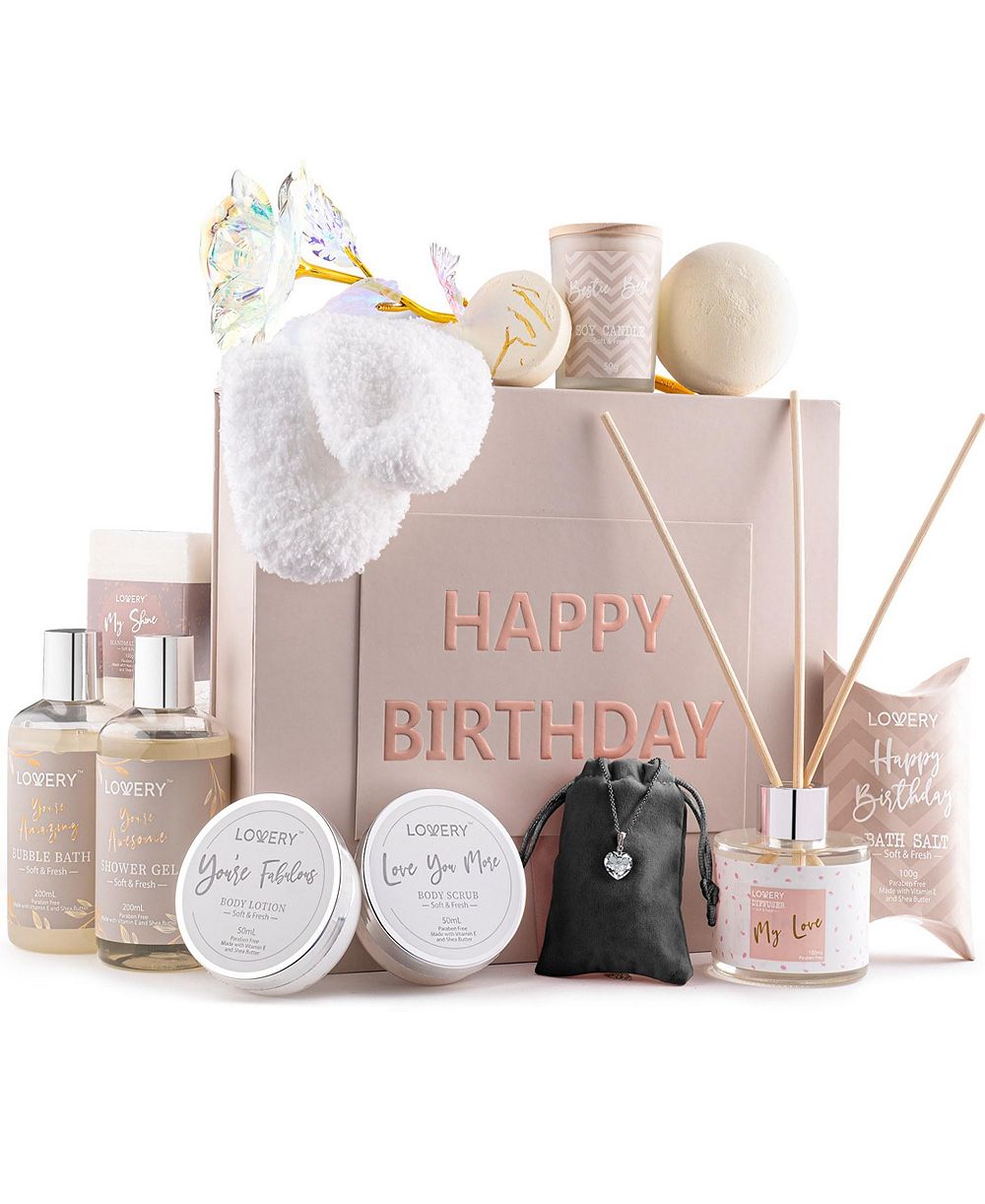 Подарочный набор Lovery Birthday Gift Basket Spa Box Body Care Set 20 Piece