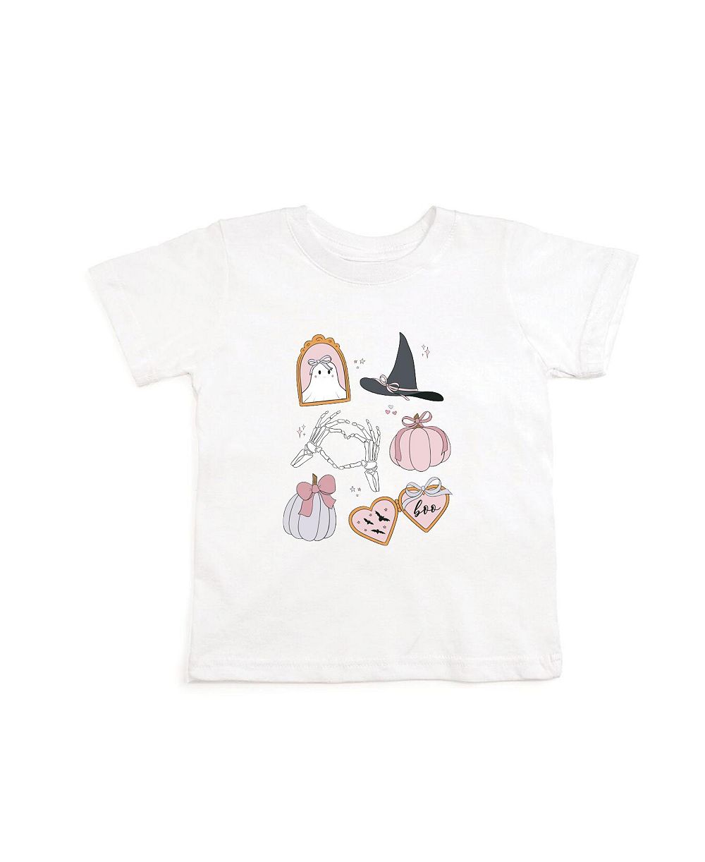 Детская футболка Sweet Wink Spooky Girlie Halloween с коротким рукавом