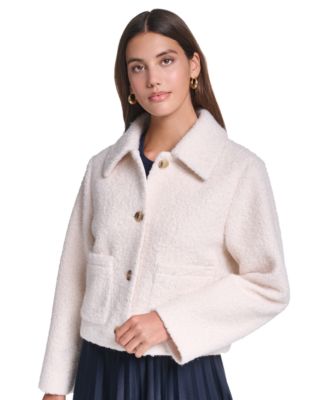 Levi's® Women's Laydown Collar Cropped Bouclé Work Jacket