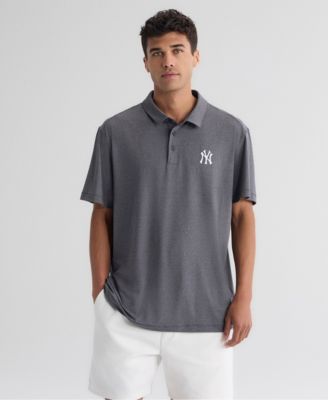 Fanatics Men's Charcoal New York Yankees Clutch Polo Shirt