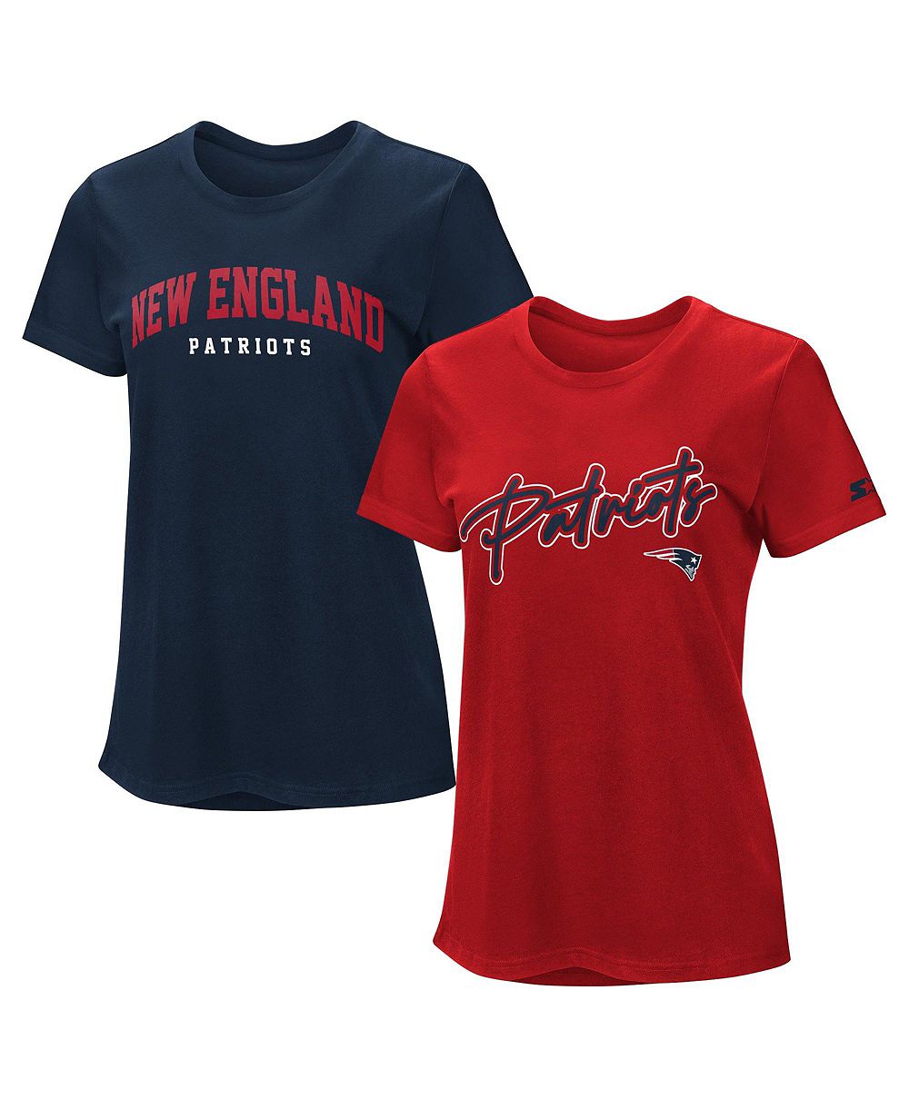 Женская футболка Starter 2-piece Navy/Red New England Patriots