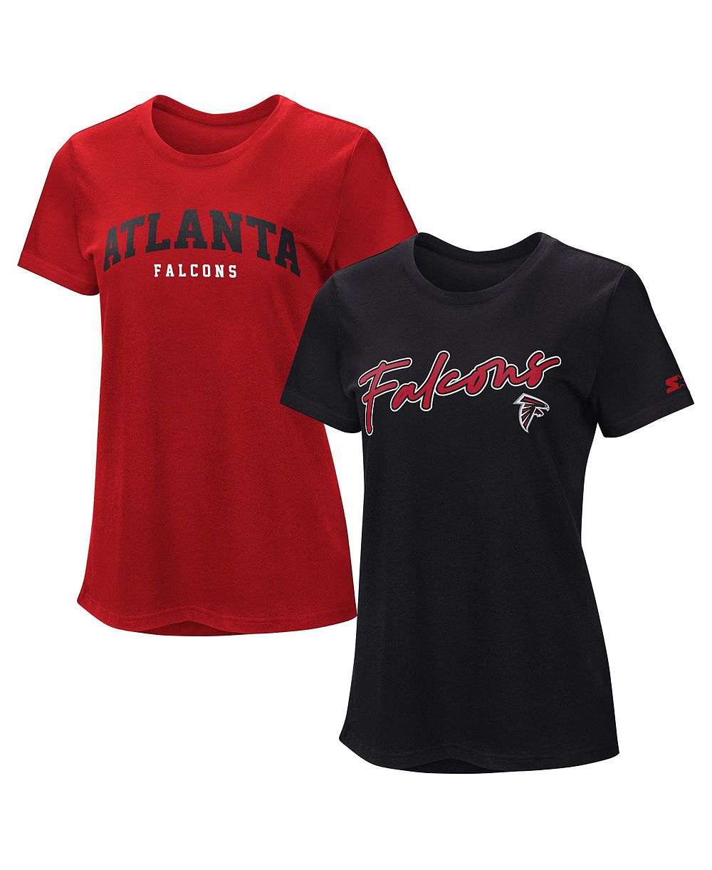 Starter Women's 2-piece Red/Black Atlanta Falcons T-Shirt