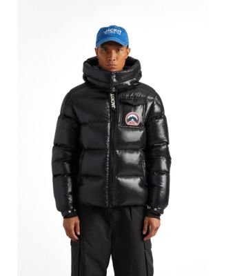 JACK1T Men's Quilted Hooded Puffer Jacket