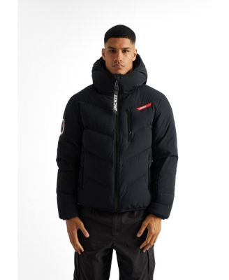 JACK1T Men's Hooded Thermal Puffer Jacket