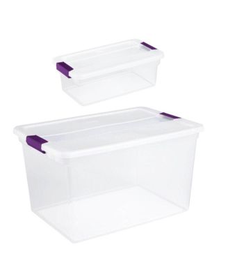 Контейнеры для хранения Sterilite 66 Quart, 6 шт., и 6 Quart, 12 шт.