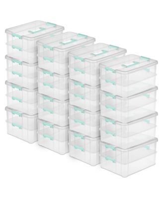 Контейнер для хранения Sterilite 2-уровневый, прозрачный (16 шт.)