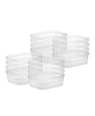 Контейнер для хранения Sterilite 5.25 x 12 x 15 Inch, прозрачный, 16 шт.