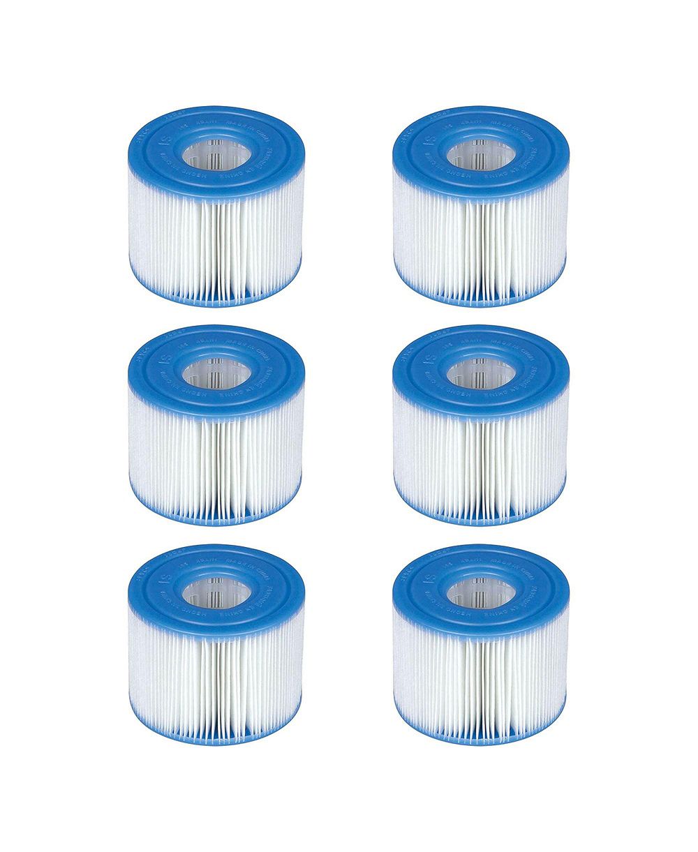 Intex 29001E PureSpa Type S1 фильтрующие картриджи для бассейна Easy Set (6 шт.)