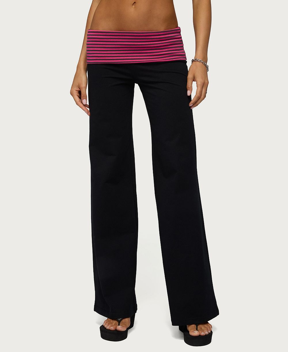 Edikted Women's Maci Wide-Leg Pull-On Pants