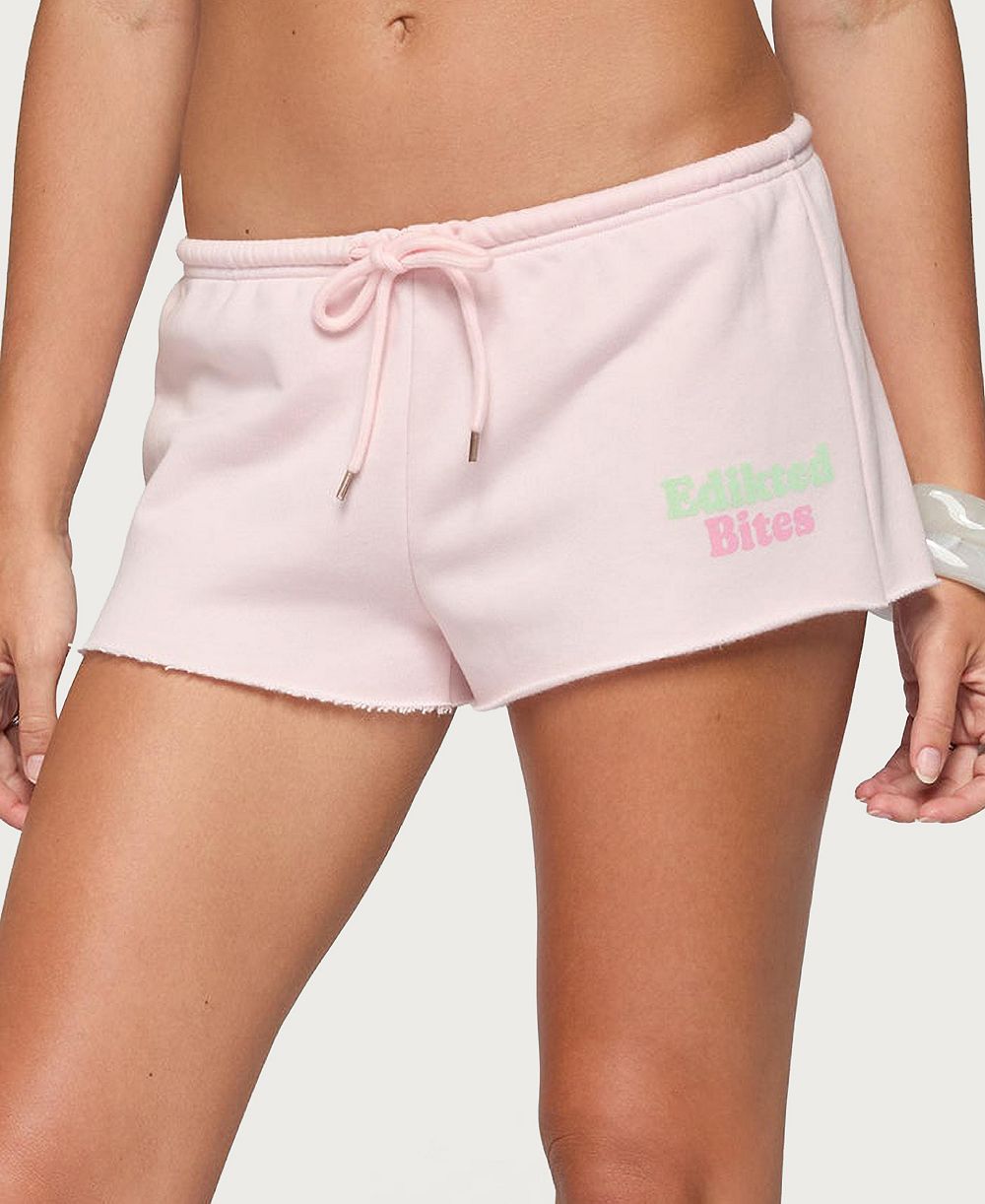 Edikted Women's Bites Low-Rise Short Shorts, 2" Inseam