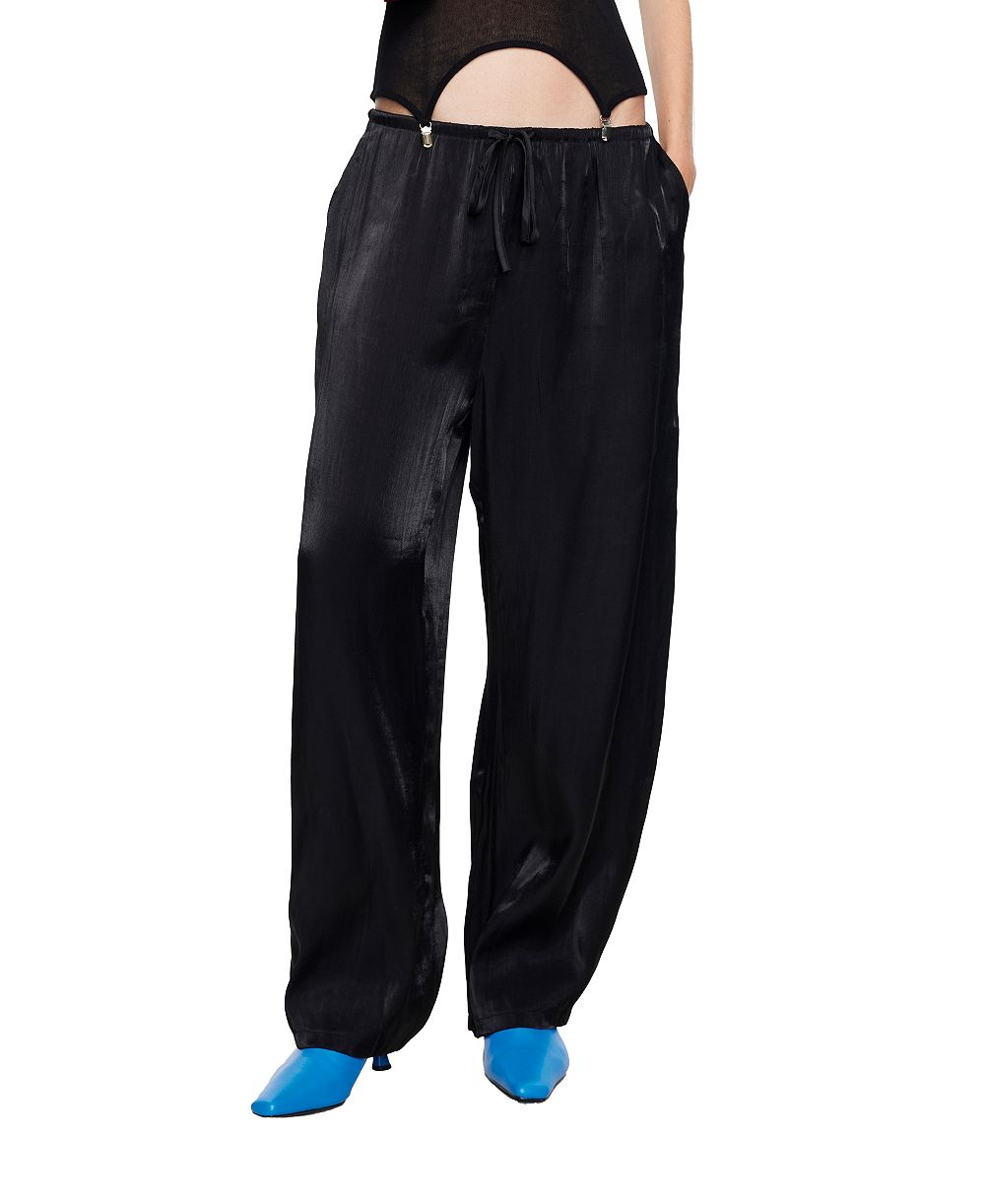 Lioness Women's Daydream High-Rise Wide-Leg Pull-On Pants