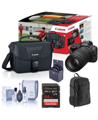 Беззеркальная камера Canon EOS R100 24.1 Мп с поддержкой 4K и объективами