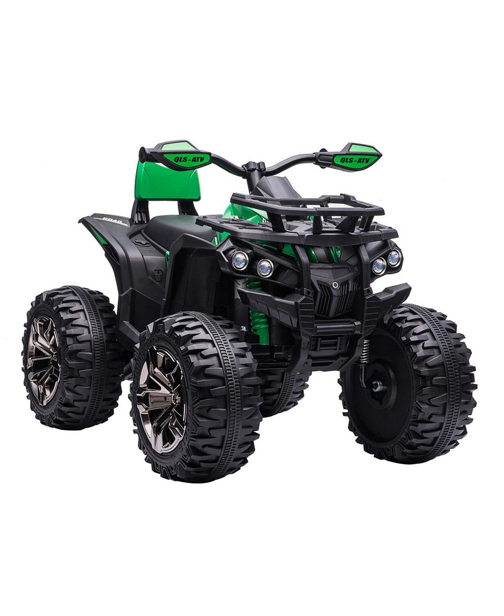 Детский электромобиль YOBTOP 4 Wheeler, 39,4x25,6x28,7 дюйма, со светодиодами и музыкой, до 66 фунтов, 3-7 лет