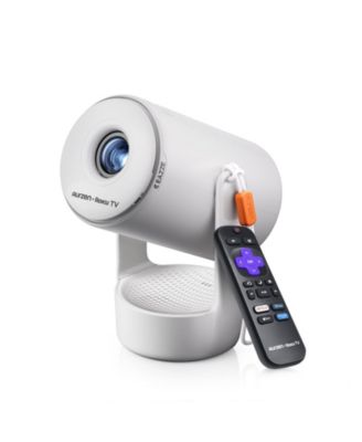 Aurzen 720p 160-люмен мини-проектор с вращением на 180 градусов для Roku TV
