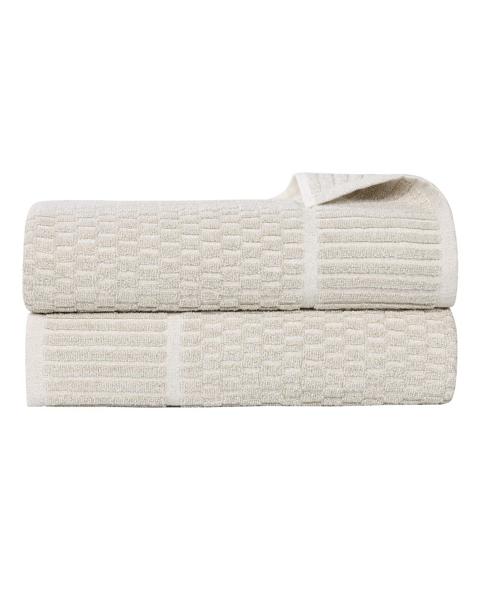 Superior Juno Cotton Blend 2-Piece Bath Sheet Set