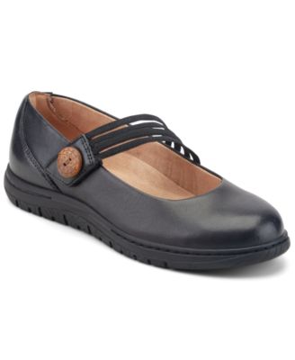 Earth Women's Vannie Elastic Mary Jane Flats