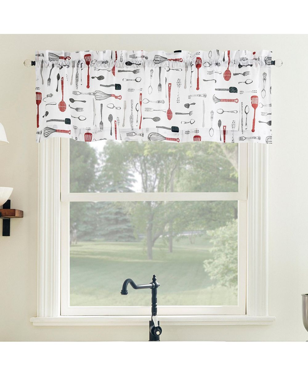 No. 918 Кухонная занавеска Valance из хлопка Cotton Blend Semi-Sheer