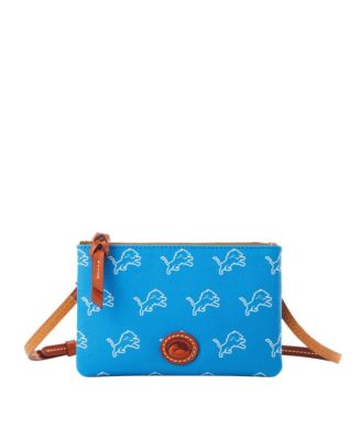 Dooney & Bourke Detroit Lions Top Zip Crossbody Bag