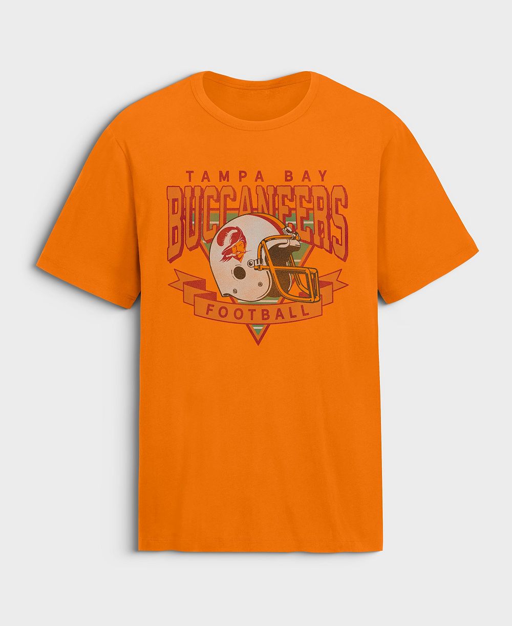 Fanatics мужская футболка с круглым вырезом Tampa Bay Buccaneers ретро-стиля Old Fashion Rushing Legacy
