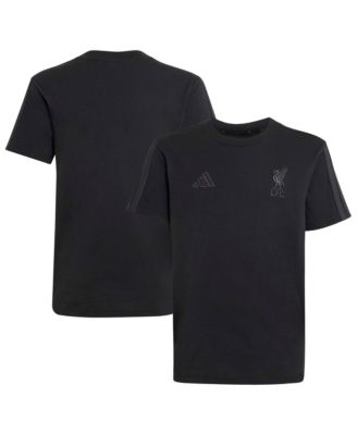 Детская футболка adidas с вышитым гербом Liverpool, для мальчиков и девочек