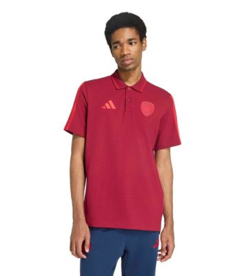 adidas Men's Arsenal FC DNA Stitched-Stripe Polo Shirt