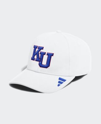 Кепка adidas Kansas Jayhawks 2026 Sideline Flex Structured Embroidered Fabric Applique