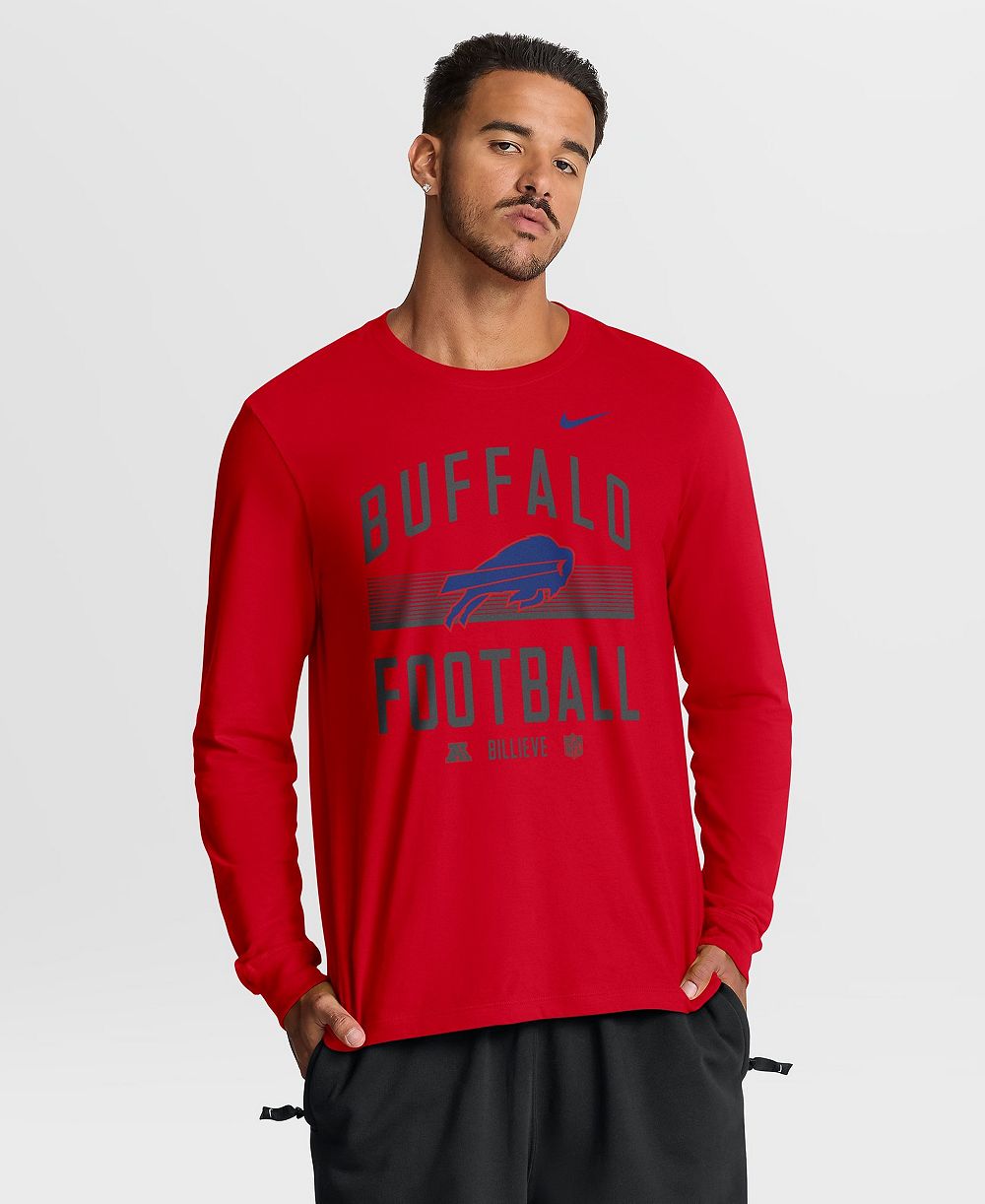 Nike Men's Always Prepared Long Sleeve Cotton T-Shirt