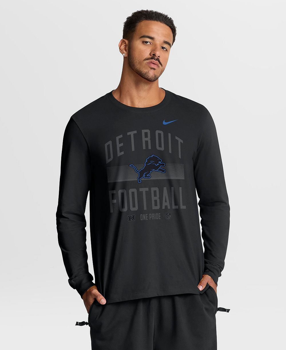 Nike Men's Detroit Lions Essential Classic-Fit T-Shirt