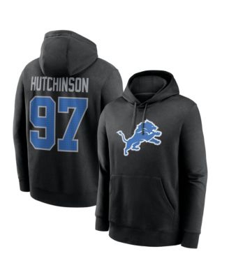 Худи Nike Men's Detroit Lions Aidan Hutchinson Fleece Classic-Fit