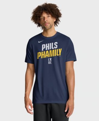Мужская футболка Nike Philadelphia Phillies Team Phrase Script Graphic Crewneck