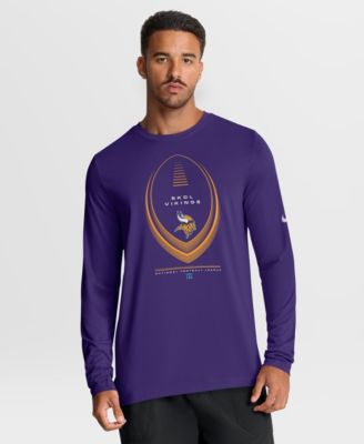 Nike Men's Minnesota Vikings Legend Icon Long Sleeve T-Shirt