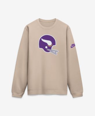 Свитшот Nike Minnesota Vikings I-Formation Rewind Club Fleece-Lined для мужчин