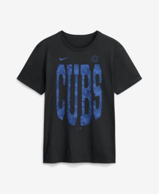 Nike Men's Chicago Cubs Camo Velocity Victor Crewneck T-Shirt