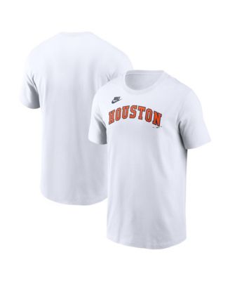 Мужская футболка Nike Houston Astros Cooperstown Wordmark