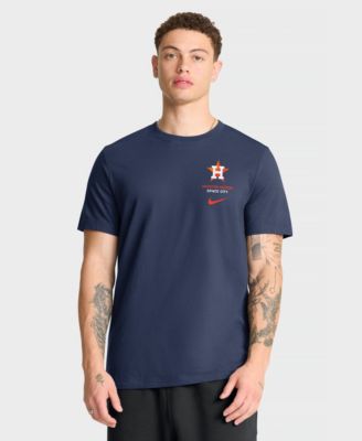Мужская бесшовная футболка Nike Houston Astros Primetime Inning Crewneck Seamless