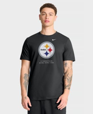 Nike мужская хлопковая футболка с круглым вырезом Pittsburgh Steelers