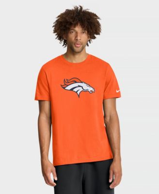 Nike Мужская футболка с логотипом Denver Broncos Crewneck