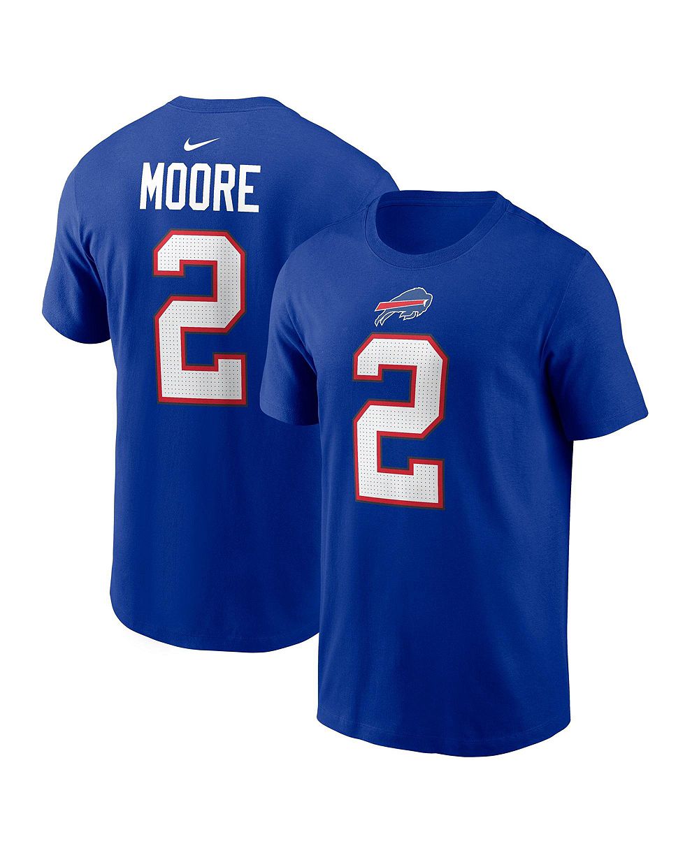 Nike Men's Buffalo Bills D.J. Moore Name & Number Crewneck T-Shirt